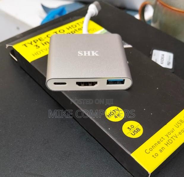 3 in 1 Type C Macbook Hdmi USB Adapter