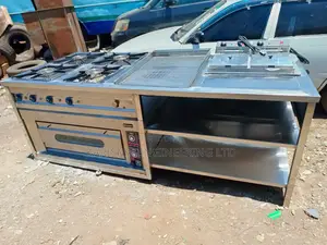 Combined Electric Cooking Range