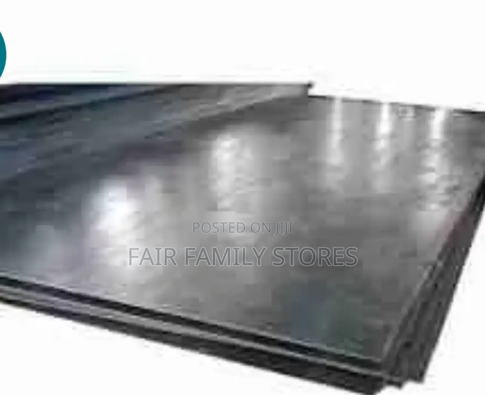 Black Sheet 8 Feet X 4 Feet X 1mm 16G