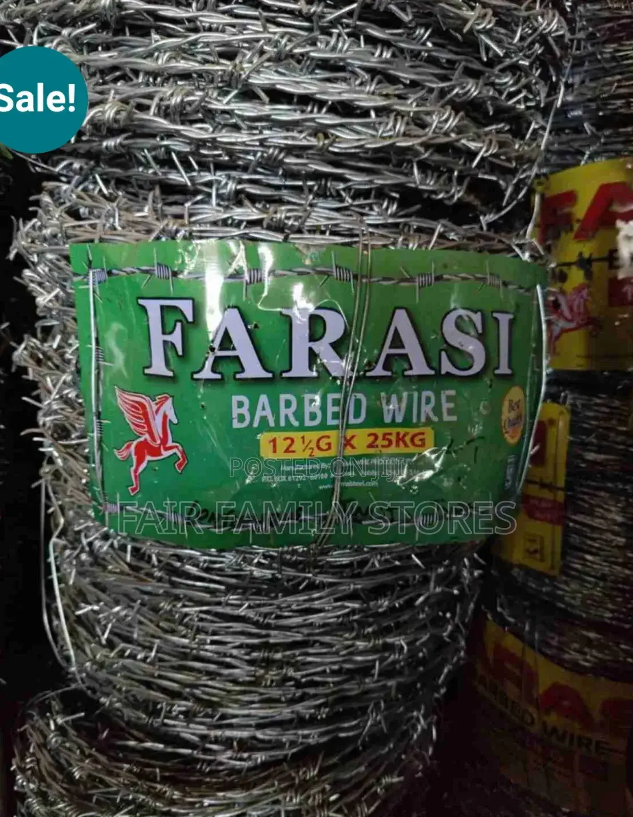 Barbed Wire 12.5 Gauge 220 Meters