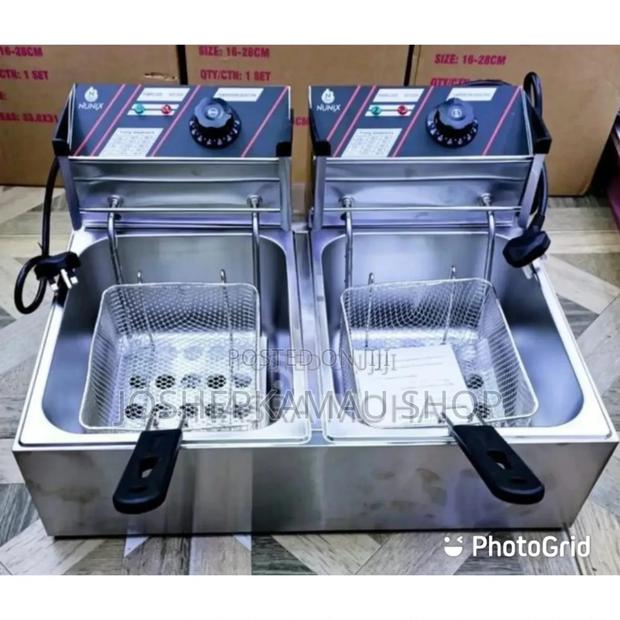 12litres Nunix Double Deepnfrier - main view