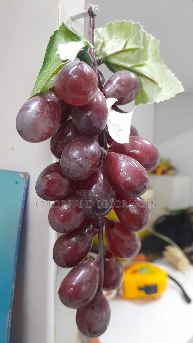 Grapes Artificial Green and Maroon Available