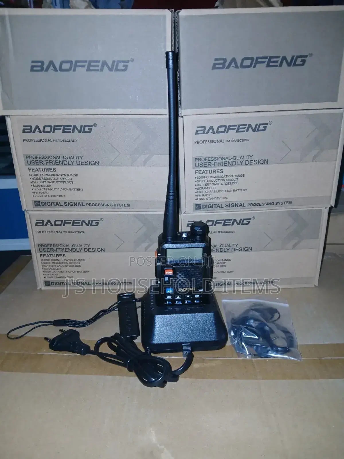 Audible Baofeng UV5R Walkie Talkie