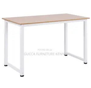 Clerical Desking:Home Office Study Desk With Metal Frame