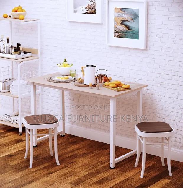 Clerical Desking:Home Office Study Desk With Metal Frame - thumbnail 5