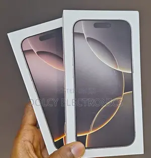New Apple iPhone 16 Pro 128 GB Black