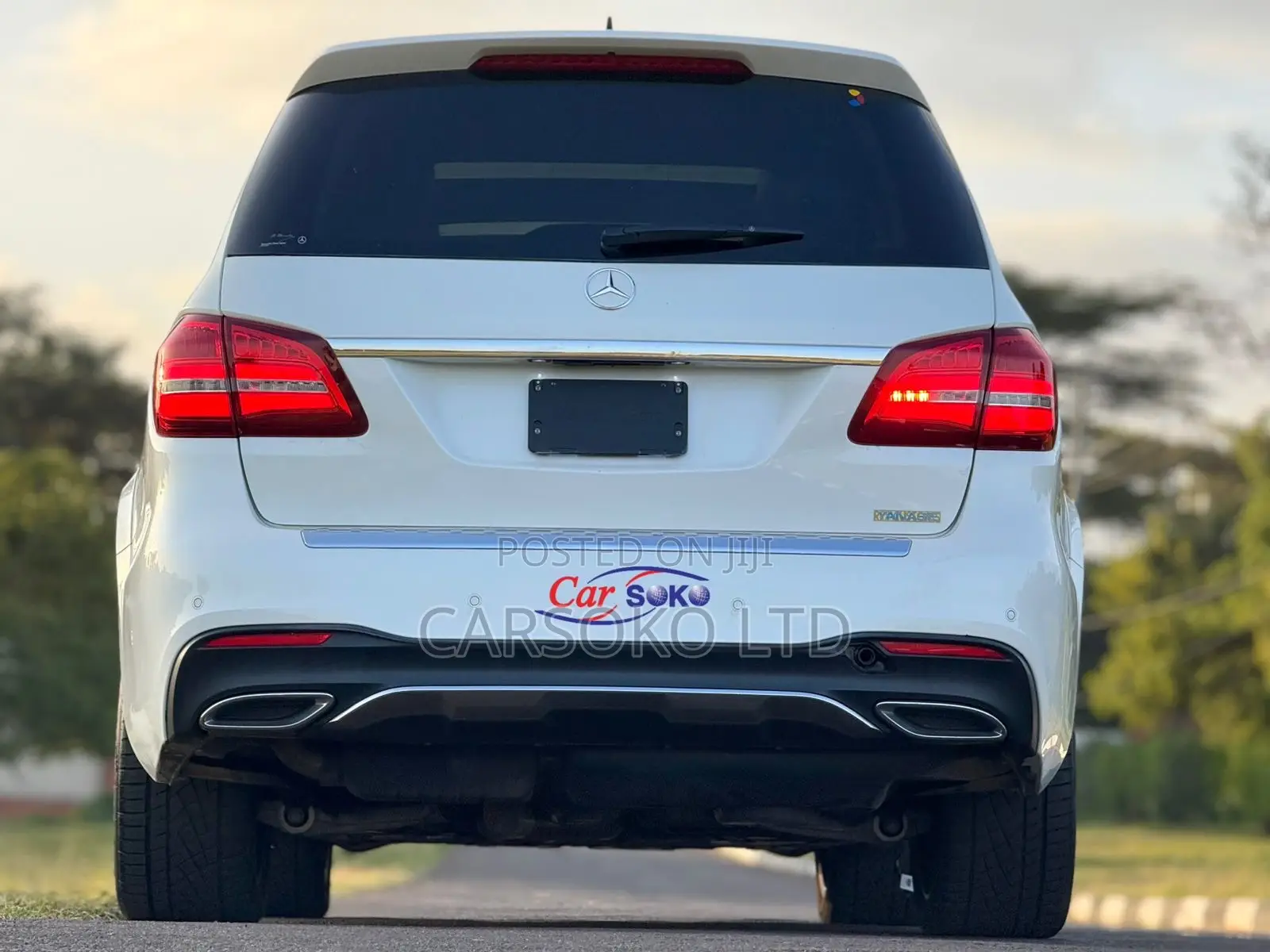 Mercedes-Benz GLS-Class 2018 White