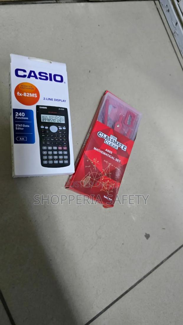 2in1 Combo Casio Fx 82ms Scientific Calculator - main view