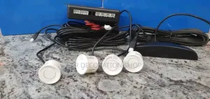 4pcs White Button Bumper Sensors
