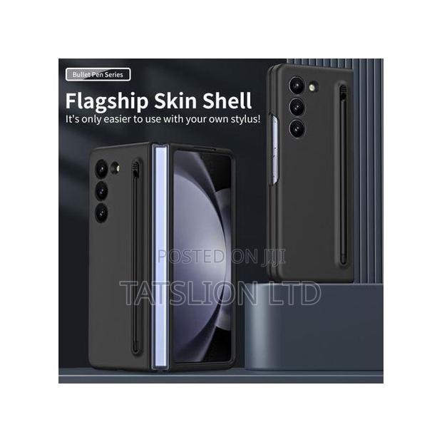 Galaxy Z Fold 3 4 5 6 Fold5 Pen Holder Slot Case Cover - thumbnail 2