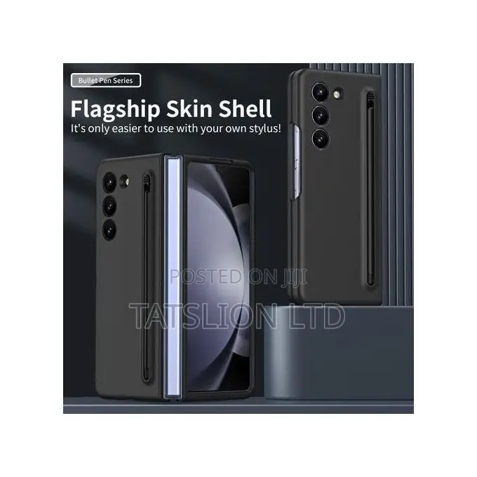 Galaxy Z Fold 3 4 5 6 Fold5 Pen Holder Slot Case Cover