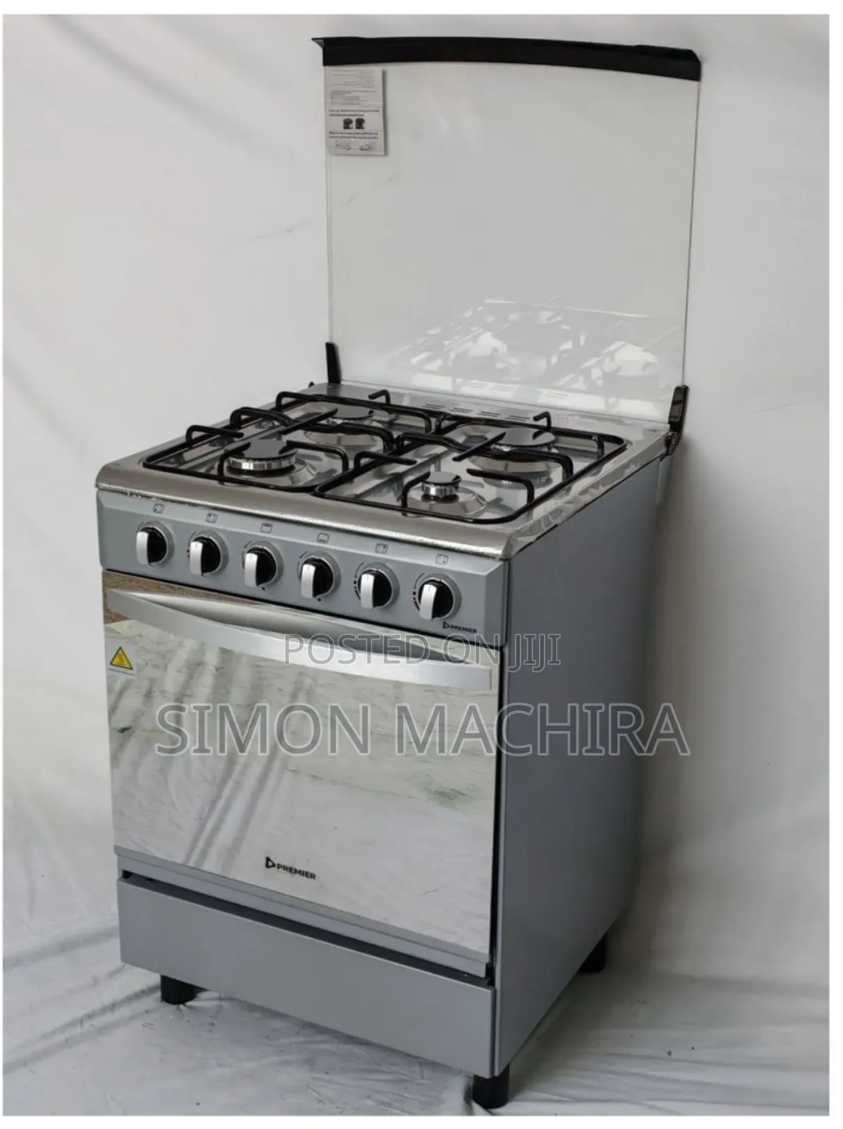 Premier 60 by 60 Free Standing 4 Gas Cooker