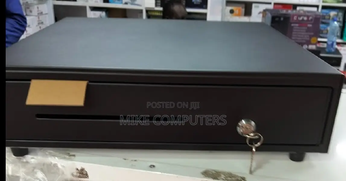 Automatic Cash Drawer 5 Trays Black