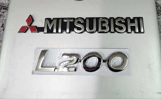 Mitsubishi Logo+Names - main view