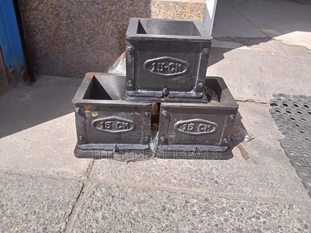 Concrete Test Cast Iron Cube Moulds