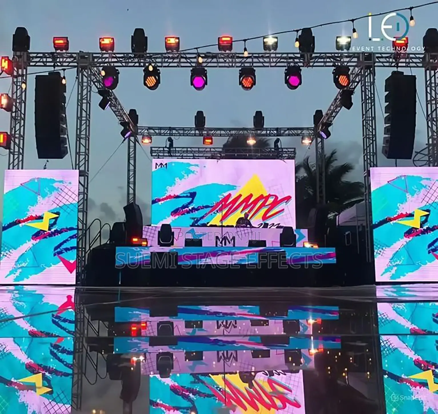 Massive 5x7m Outdoor LED Screen – Events & Billboards