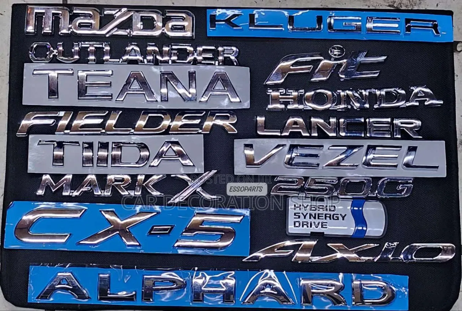 Mazda, Cx-5, Alphard,Vezel,Teana Car Body Badges
