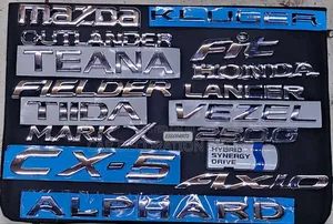 Mazda, Cx-5, Alphard,Vezel,Teana Car Body Badges
