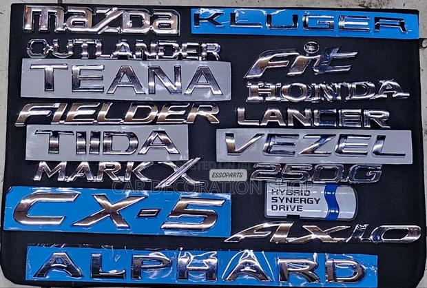 Mazda, Cx-5, Alphard,Vezel,Teana Car Body Badges