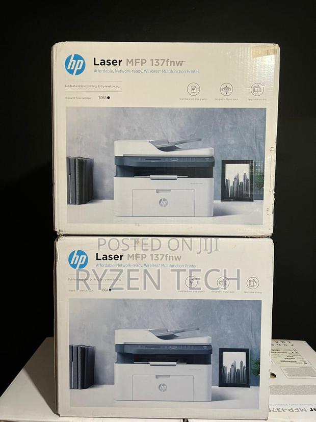 Hp Laser 137fnw Printer - main view