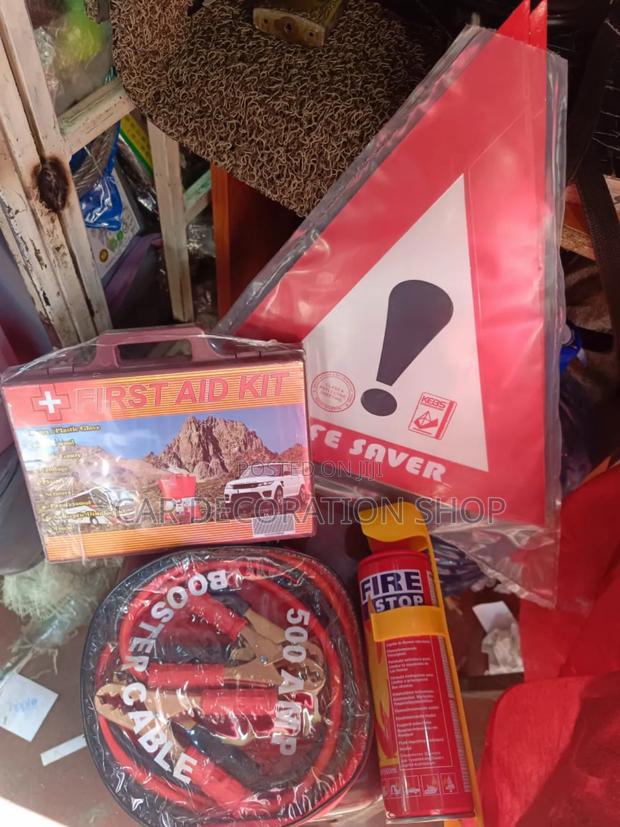 4in1 Essential Car Kit for Car Breakdown