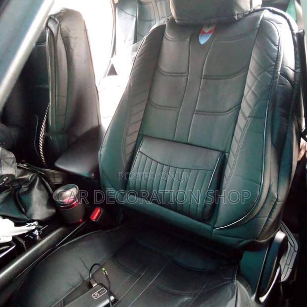 Black Leather Seat Cloth