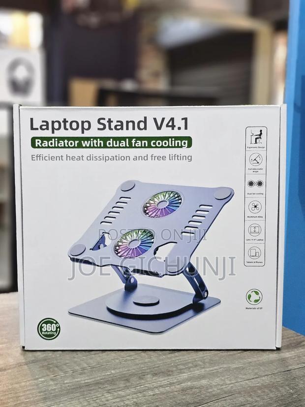 Laptop Stand V4.1 With Dual Fan Cooling