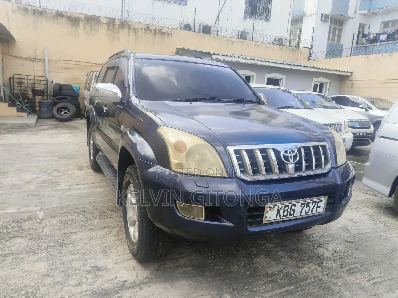 Toyota Land Cruiser Prado 2008 Black
