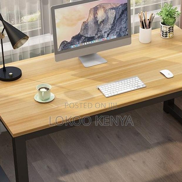Office Table: Wooden Computer Study Office Table - thumbnail 3