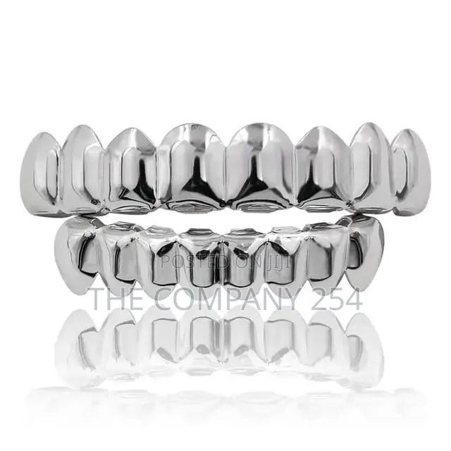 Hip Hop Iced Gold and Silver Teeth Grills