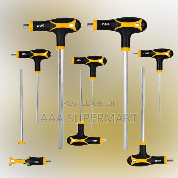 Deli Tools Edl233108 8 PCS T Handle Hex Wrench Set - main view