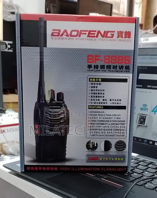 Baofeng 2 Pieces Bf-888s 3-5km Walkie Talkie Radio Calls