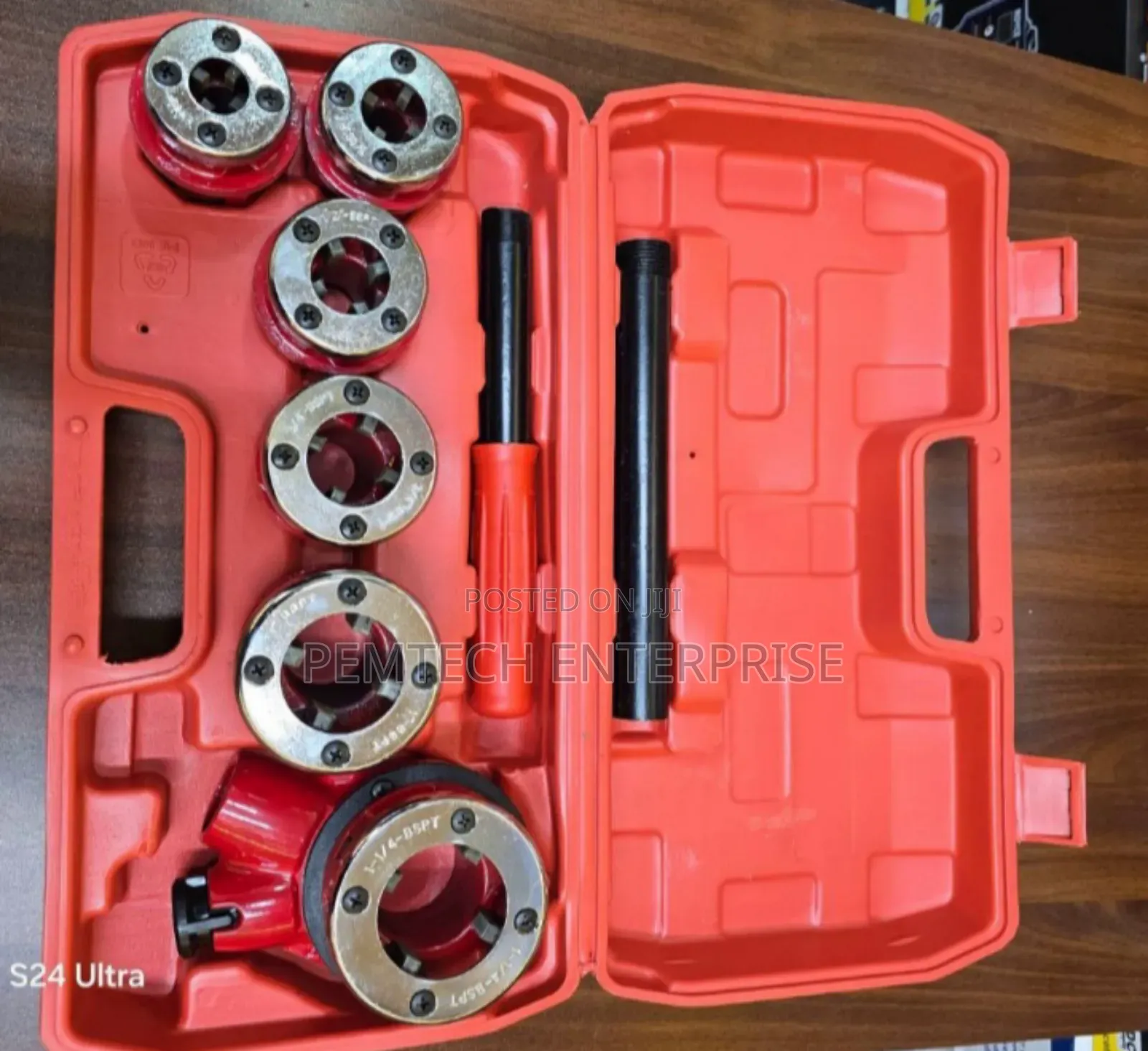 Heavy Duty Ratchet Die Stock 1/2 to 2 Inch