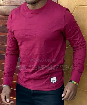 Quality Cotton MJD Plain Sweatshirt Longsleeved T Shirts