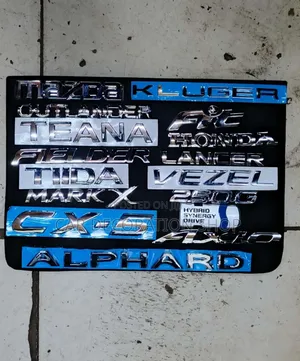 Classy Chrome Replacement Lettering Badge