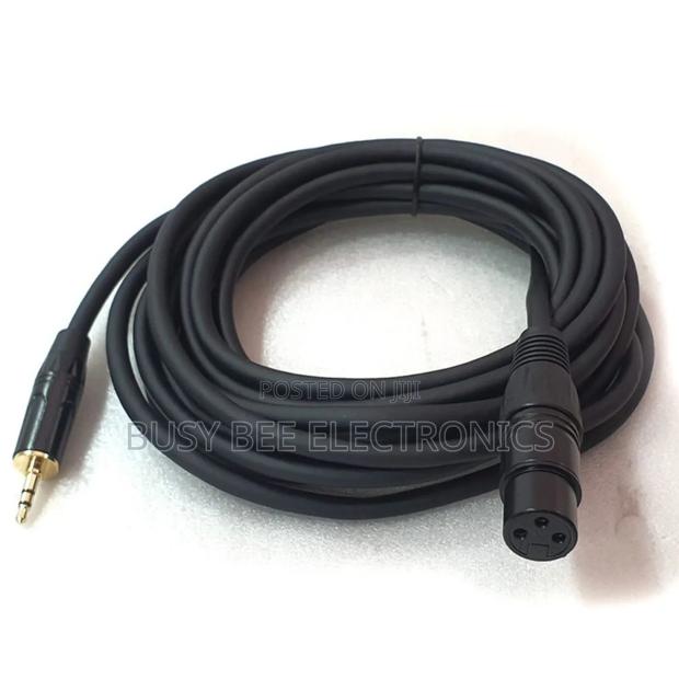 XLR Female to 3.5mm Jack 10m