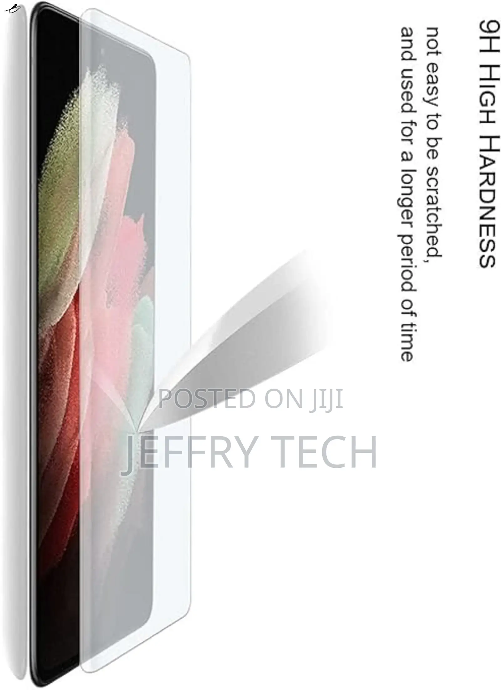 Galaxy S21 Ultra Screen Protector Tempered Glass UV,