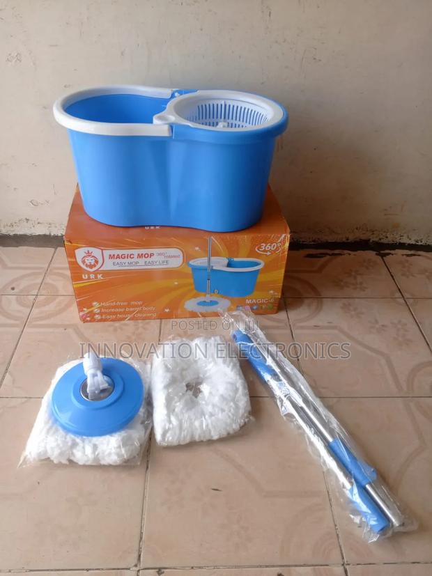 Plastic Magic Spin Mop