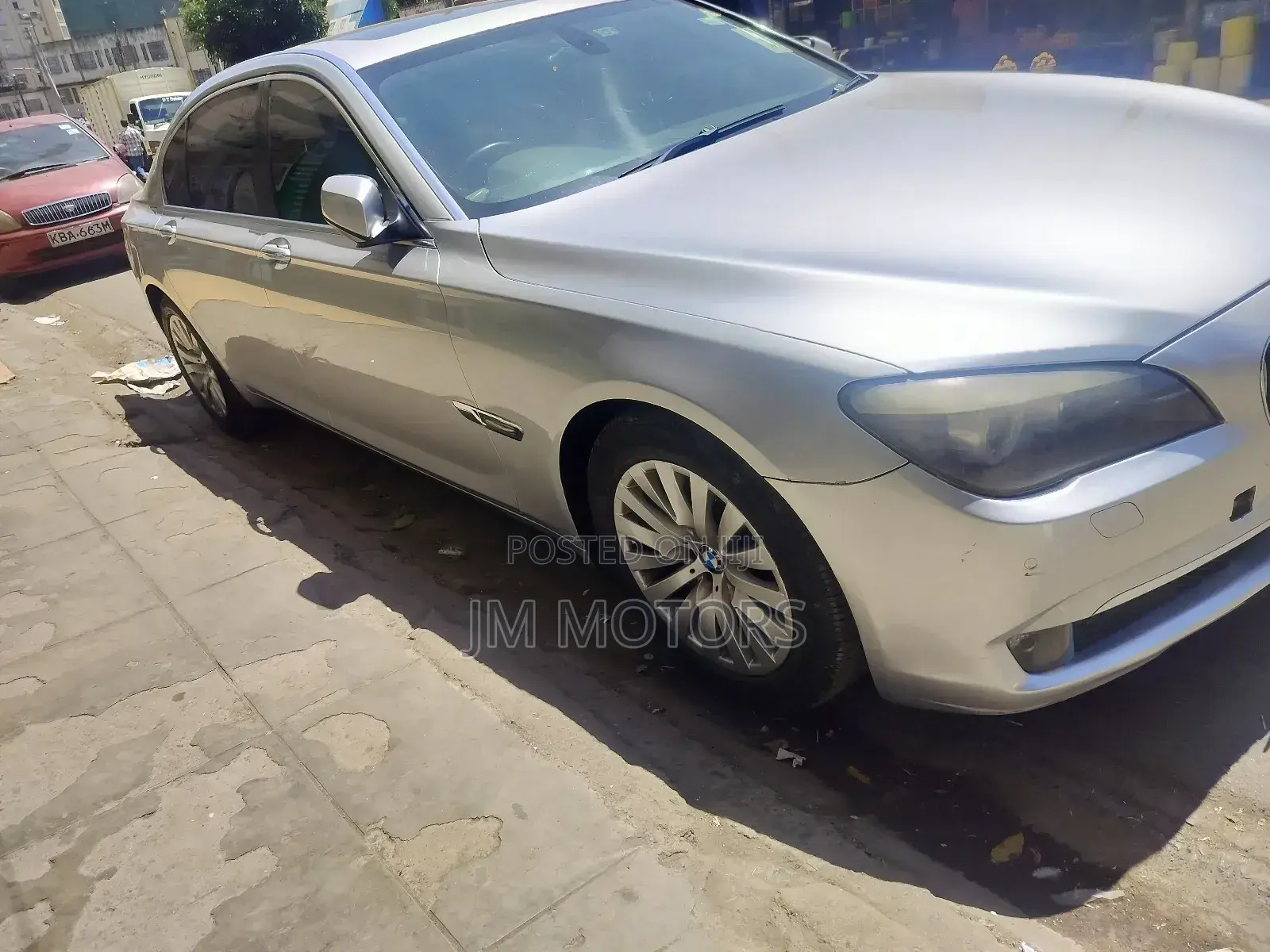 BMW 7 Series 2012 Silver