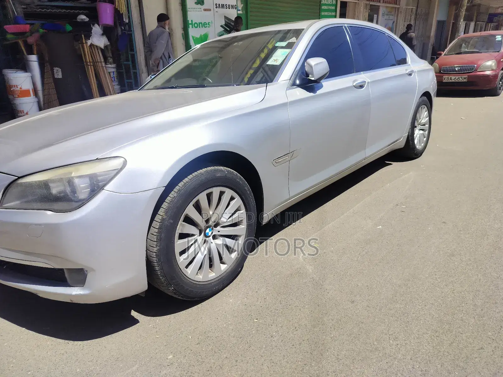 BMW 7 Series 2012 Silver
