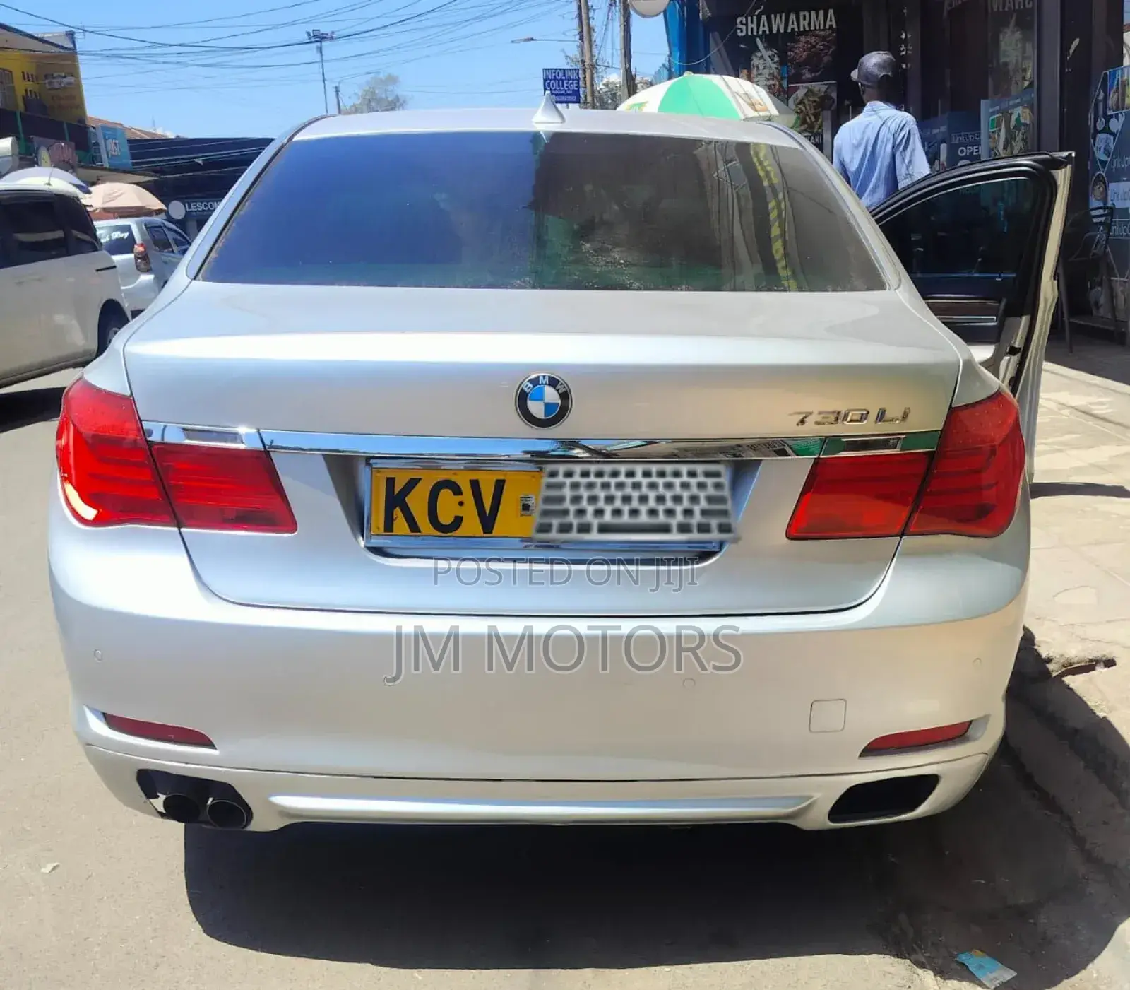 BMW 7 Series 2012 Silver