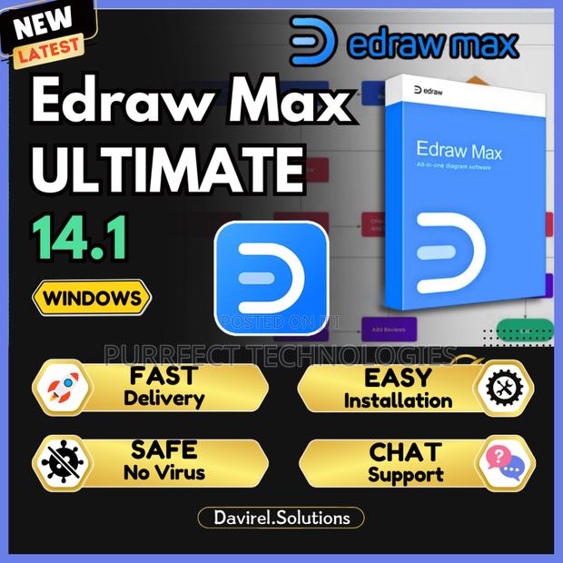 Edrawmax Ultimate 14 - main view