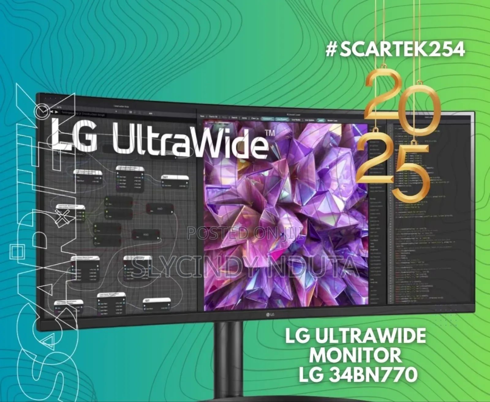 LG Ultrawide Monitor LG34BN770