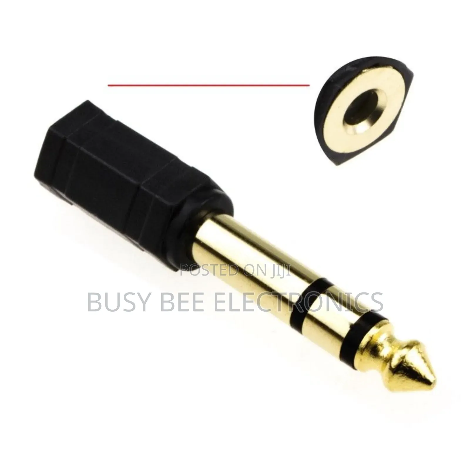 3.5mm TRS Jack to 8mm Male Converter