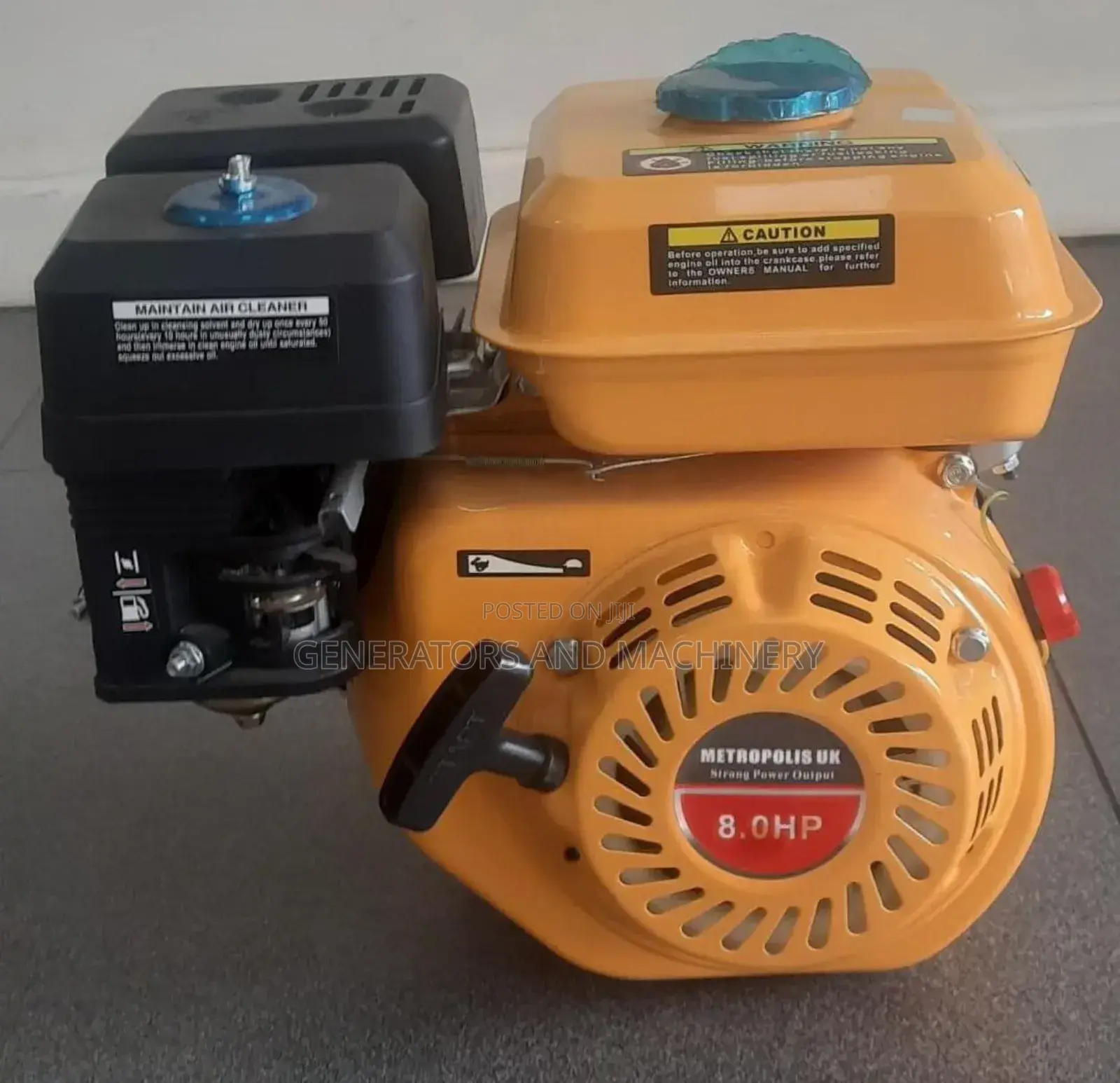 8hp Metropolis Engine