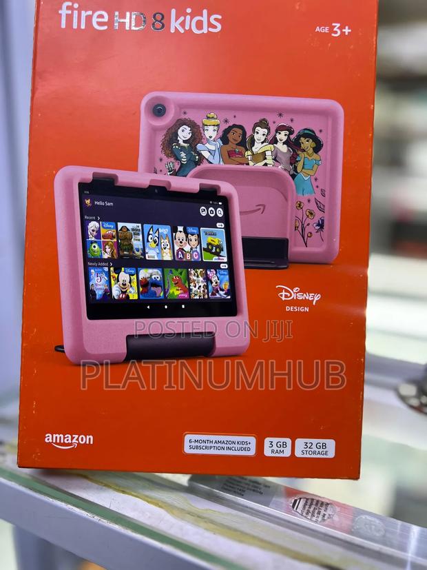 New Amazon Fire HD 8 (12 gen) 32 GB Pink - thumbnail 3