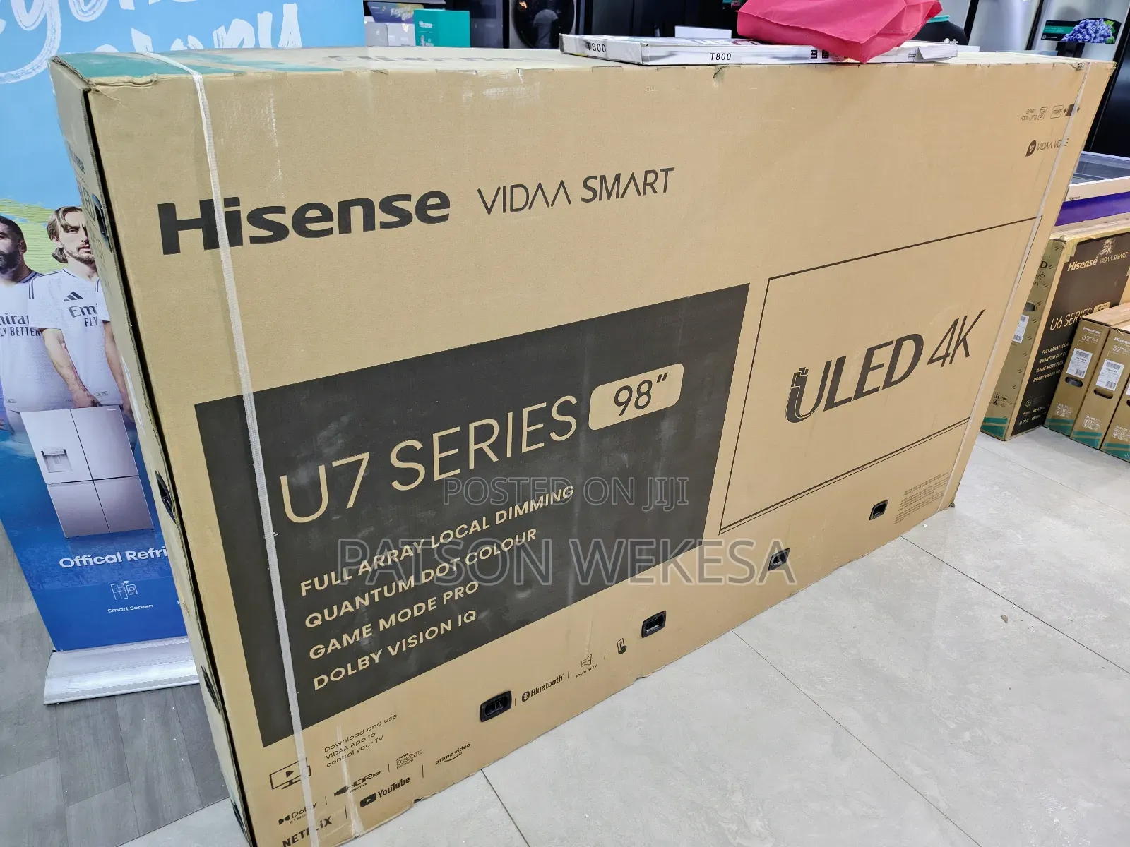 Hisense 98 Inch TV Smart ULED 98U7H