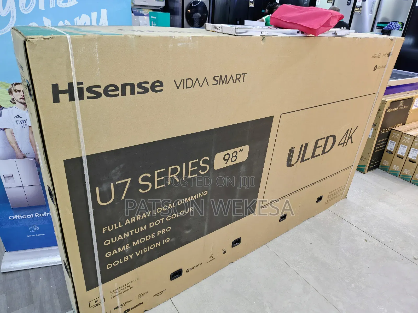 Hisense 98 Inch TV Smart ULED 98U7H