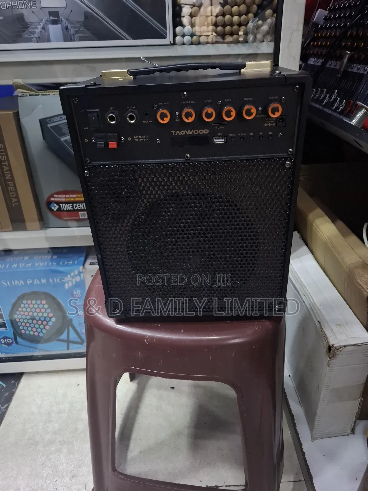 Tagwood 6 Inch Portable Speaker