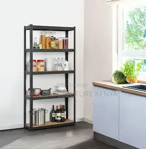 Cabinets:Adjustable Display Rack Garage Shelving Units